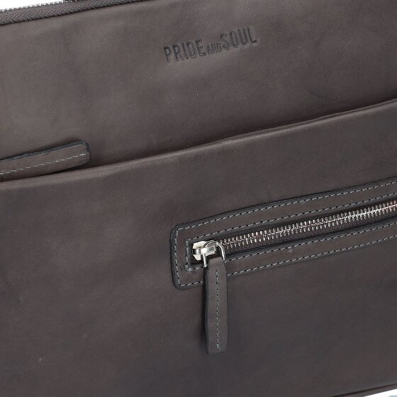 Pride and Soul Estuche de escritura Terra de cuero 34 cm