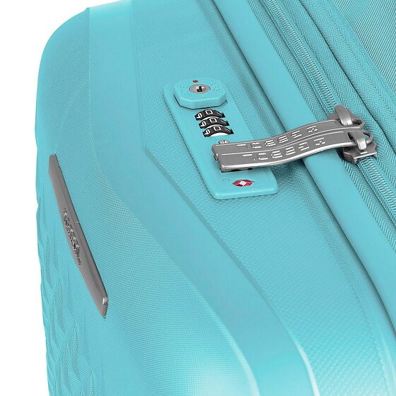 Gabol Queens 4 ruedas Carro de la cabina S 54 cm con pliegue de expansión