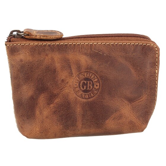Greenburry Estuche para llaves vintage de cuero de 11 cm