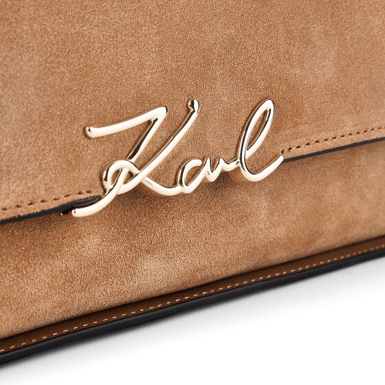 Karl Lagerfeld Signature Bolsa de hombro Piel natural 32.5 cm