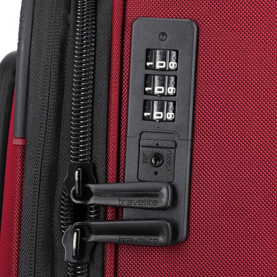 Travelite Crosslite 5.0 4 ruedas Carrito L 77 cm con pliegue de expansión