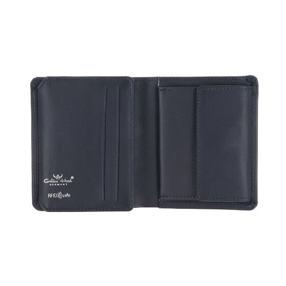 Golden Head Polo Cartera Bloqueo RFID Piel natural 8.5 cm