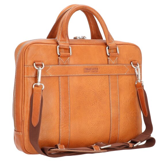 Leonhard Heyden Maletín Bergamo Piel 38 cm Compartimento para portátil