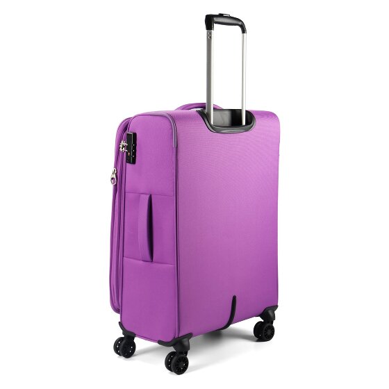 American Tourister Air Wave 4 ruedas Juego de maletas 3 piezas con pliegue de expansión