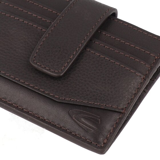 camel active Stone Estuche para tarjetas de crédito Protección RFID Piel 10.5 cm