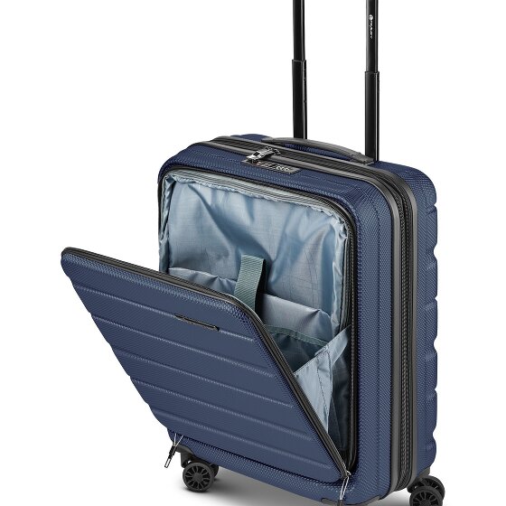 Franky Munich 4.0 4 ruedas Maletas de cabina 55 cm Compartimento para el portátil Con asa expansible