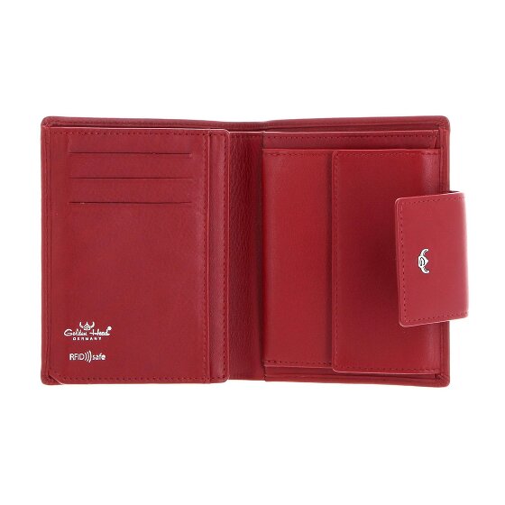Golden Head Dublin Cartera Bloqueo RFID Piel natural 10 cm