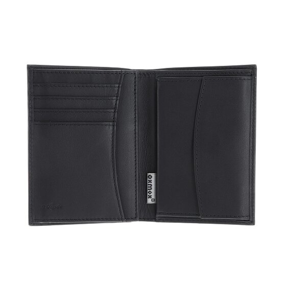 oxmox Leather Cartera Bloqueo RFID Piel natural 13 cm