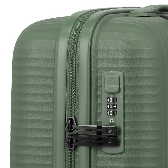 Travelite Air Stripe 4 ruedas Carro de la cabina 55 cm