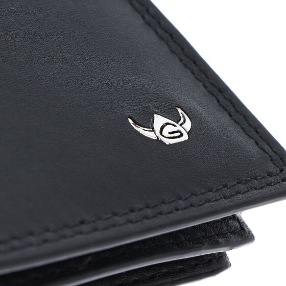 Golden Head Polo Cartera Bloqueo RFID Piel natural 11 cm