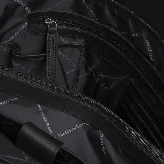 The Chesterfield Brand Wax Pull Up Bolsa de hombro Piel 36 cm Compartimento para el portátil