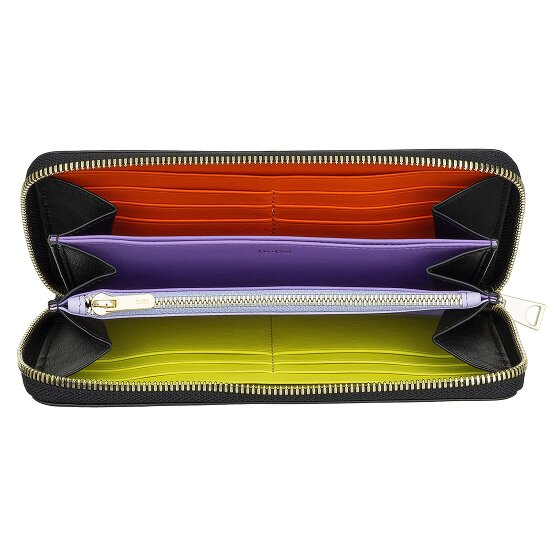 DuDu Cartera de cuero de 19 cm