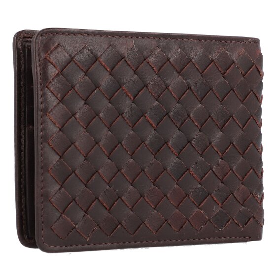 mano Don Luca cartera cuero 13 cm