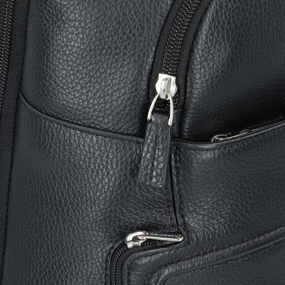 Piquadro Vibe Mochila de día Piel natural 42.5 cm Compartimento para laptop