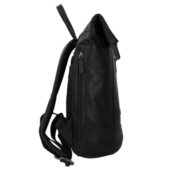 Jack Kinsky Porto Mochila de día Piel 43 cm Compartimento para el portátil