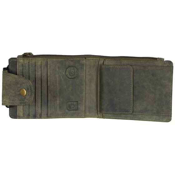 Greenburry Funda de cuero vintage para el cuello 11 cm
