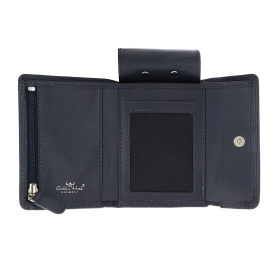 Golden Head Estuche para llaves de polo de cuero de 10,5 cm
