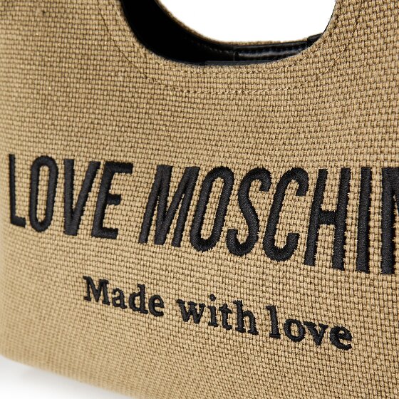 Love Moschino Cargo Canvas Bolsa de hombro 34 cm