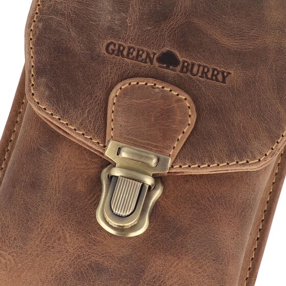 Greenburry Riñonera Vintage Piel 11 cm
