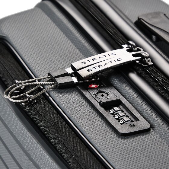 Stratic Bright + 4 ruedas Carro de la cabina 55 cm Compartimento para el portátil