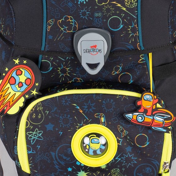 DerDieDas ErgoFlex Tiny LED Juego de mochilas escolares