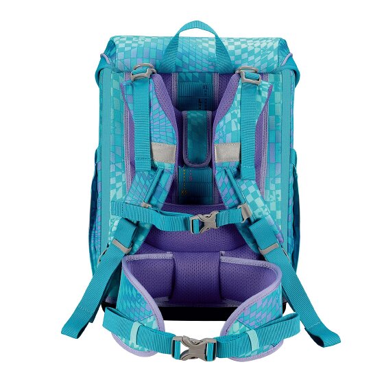 DerDieDas ErgoFlex Easy LED Juego de mochilas escolares 5 piezas