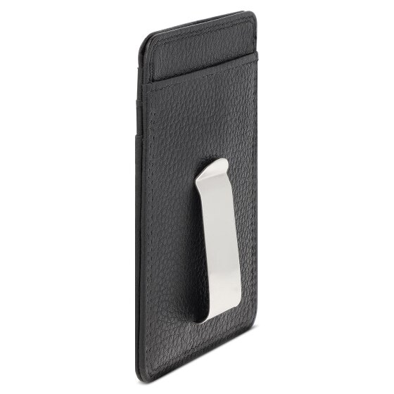 Redolz Tarjetero de piel Essentials RFID 7 cm con pinza para billetes