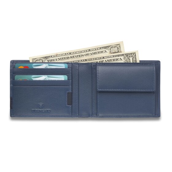 Roncato Monaco Cartera Protección RFID Piel 9.5 cm