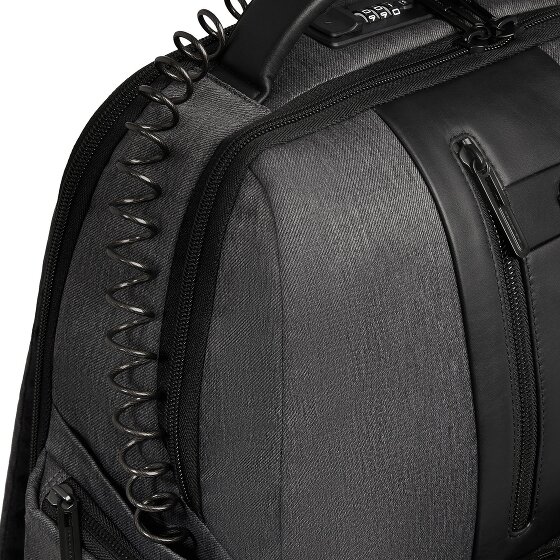 Piquadro Carta Mochila RFID 42 cm Compartimento para portátil