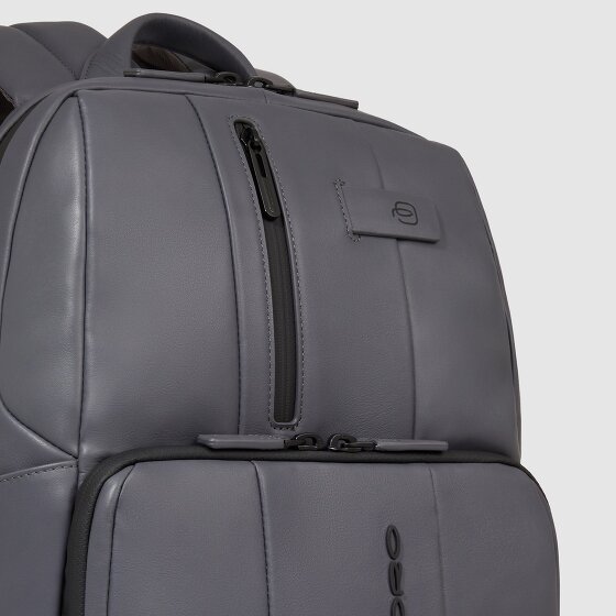Piquadro Urban Mochila de día Protección RFID Piel 40 cm Compartimento para el portátil