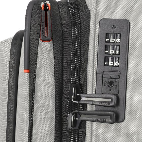 Travelite Crosslite 5.0 4 ruedas Carro de la cabina S 55 cm Compartimento para el portátil