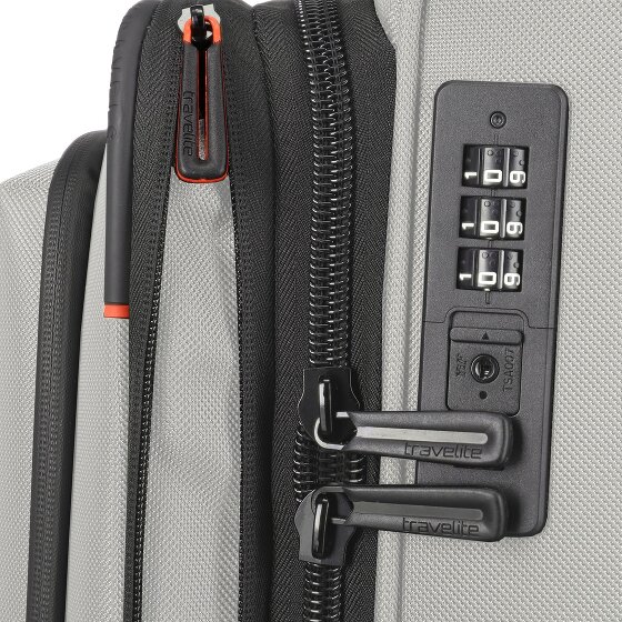Travelite Crosslite 5.0 4 ruedas Carro de la cabina S 55 cm Compartimento para el portátil