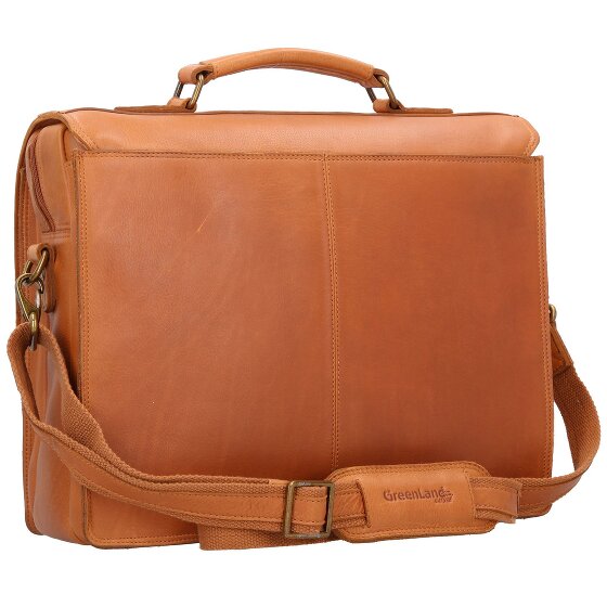 Greenland Nature Maletín Nature RFID Piel 40 cm Compartimento para portátil