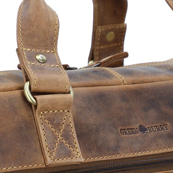 Greenburry Vintage Maletín Piel 43 cm Compartimento para el portátil