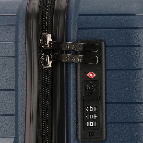 d&n Travel Line 4300 4 ruedas Juego de maletas 3 piezas