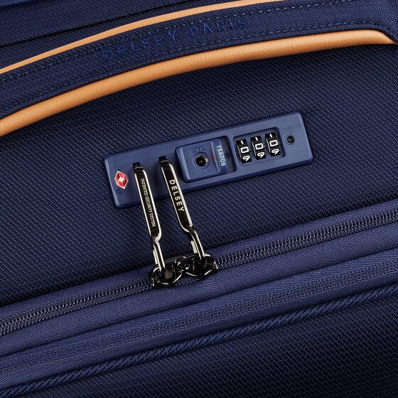 Delsey Paris Montmartre 3 4 ruedas Carro de la cabina 55 cm con pliegue de expansión