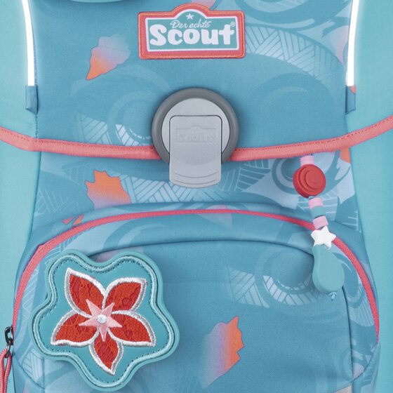Scout Neo Exklusiv Safety Light Juego de mochilas escolares 5 piezas