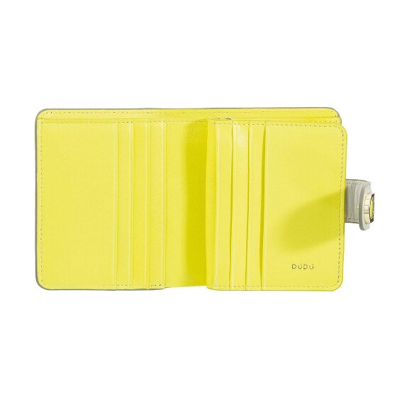 DuDu Skyline Cartera Bloqueo RFID Piel natural 11 cm