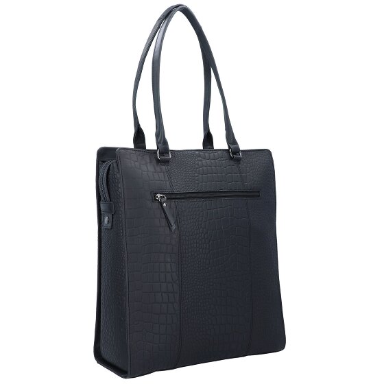 Burkely Bolsa de hombro Casual Carly Piel 33 cm Compartimento para portátil