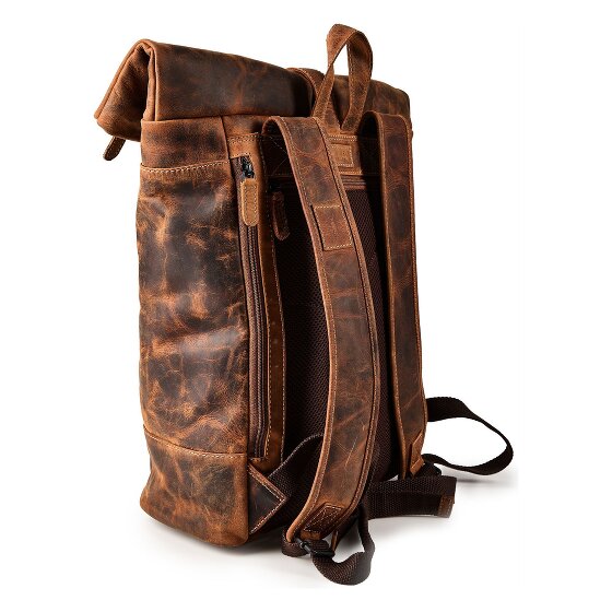 Jack Kinsky Baltimore 15 Mochila de negocios Piel 43 cm Compartimento para el portátil