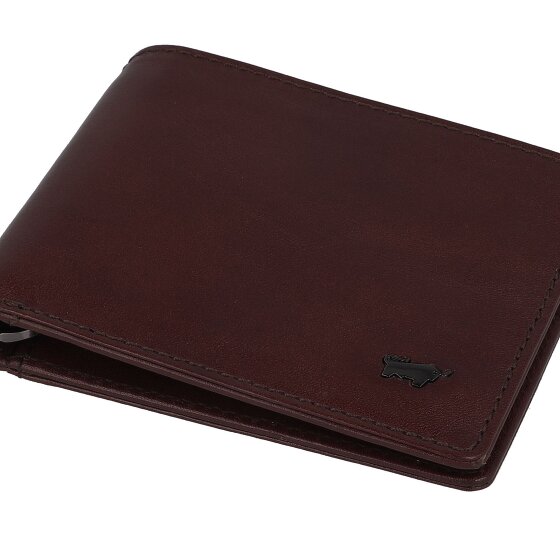 Braun Büffel Cartera Country Piel RFID 11 cm con clip para billetes