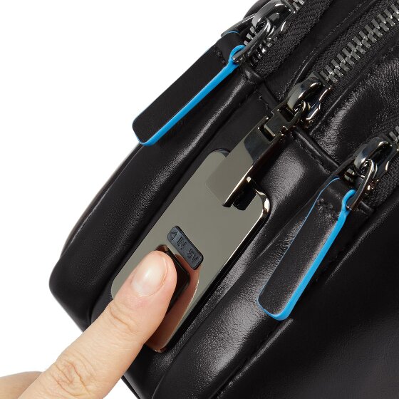 Piquadro Blue Square Bolsa de hombro Piel 23 cm