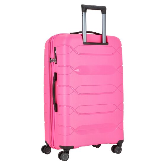 Polestream Strz by Asteroid 4 ruedas Carrito L 74 cm con pliegue de expansión