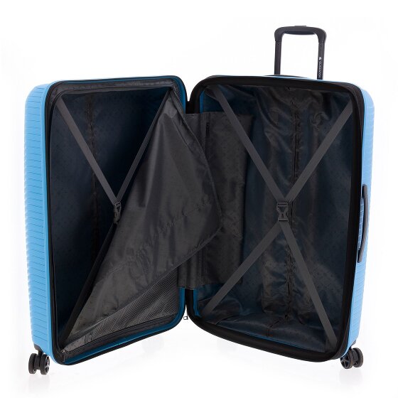 Gladiator 2800 4 ruedas Carrito L 74 cm con pliegue de expansión