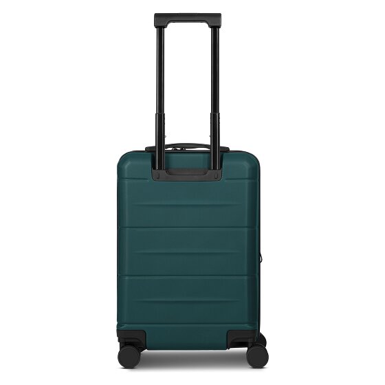 Police London 4 ruedas Trolley de cabina 55 cm Compartimento para laptop Con fuelle expandible