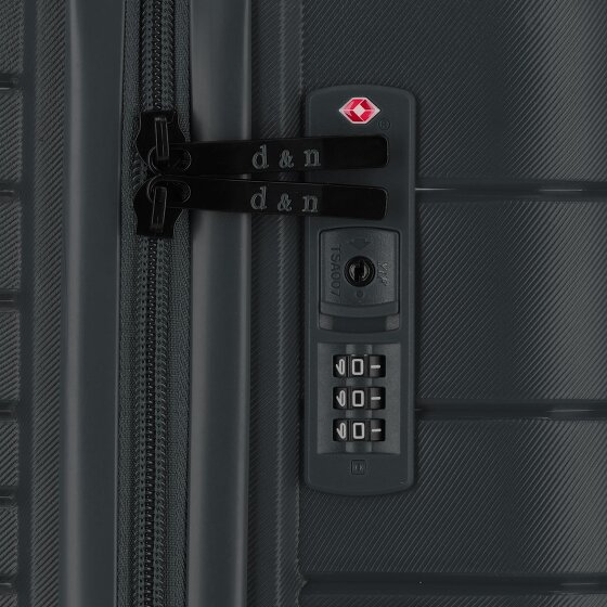 d&n Travel Line 4600 4 ruedas Juego de maletas 3 piezas