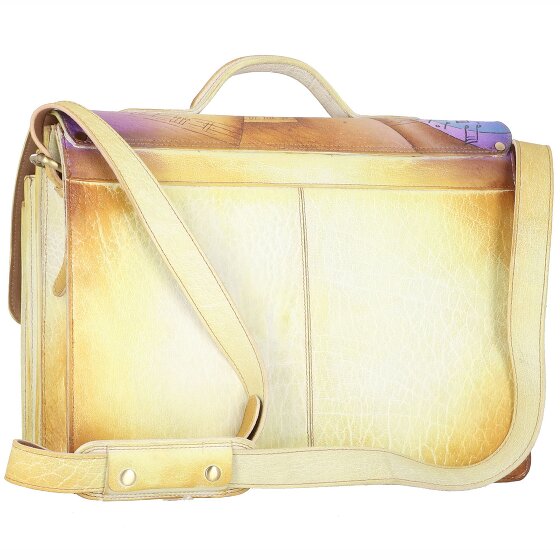 Greenland Nature Art+Craft Maletín Piel 41 cm Compartimento para portátil