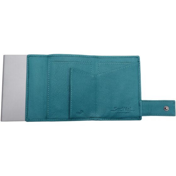 SecWal SecWal 2 Funda para tarjetas de crédito Cartera de piel RFID 9 cm