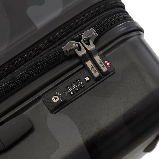 Heys Black Camo 4 ruedas Carrito M 66 cm con pliegue de expansión