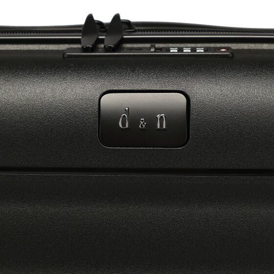 d&n Travel Line 4700 4 ruedas Carro de la cabina 55 cm con pliegue de expansión